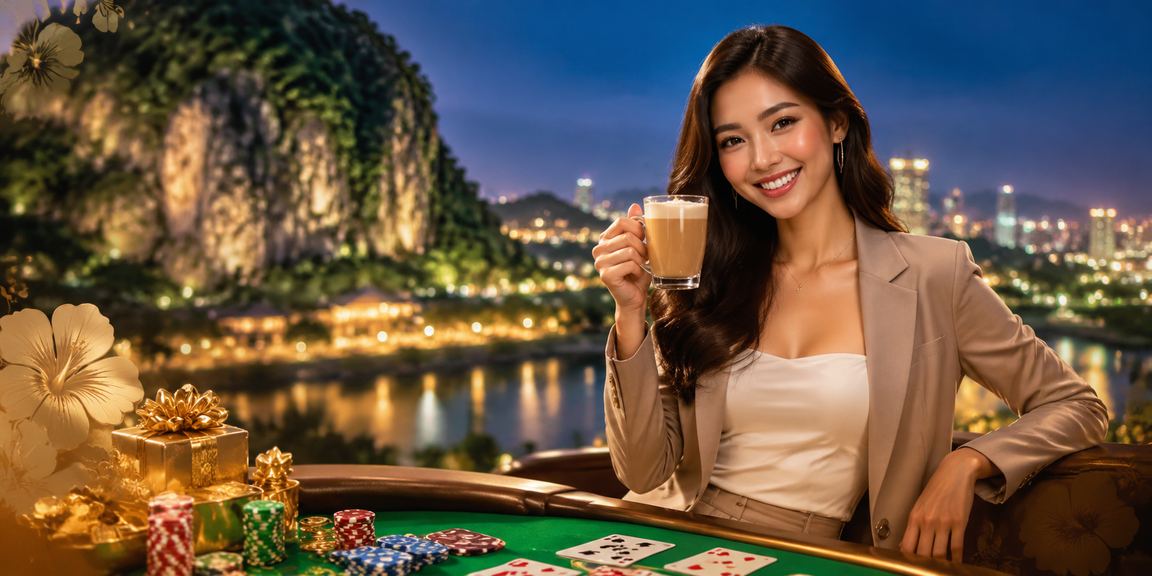 Permainan baccarat gaya Melayu dalam suasana kasino moden di Ipoh